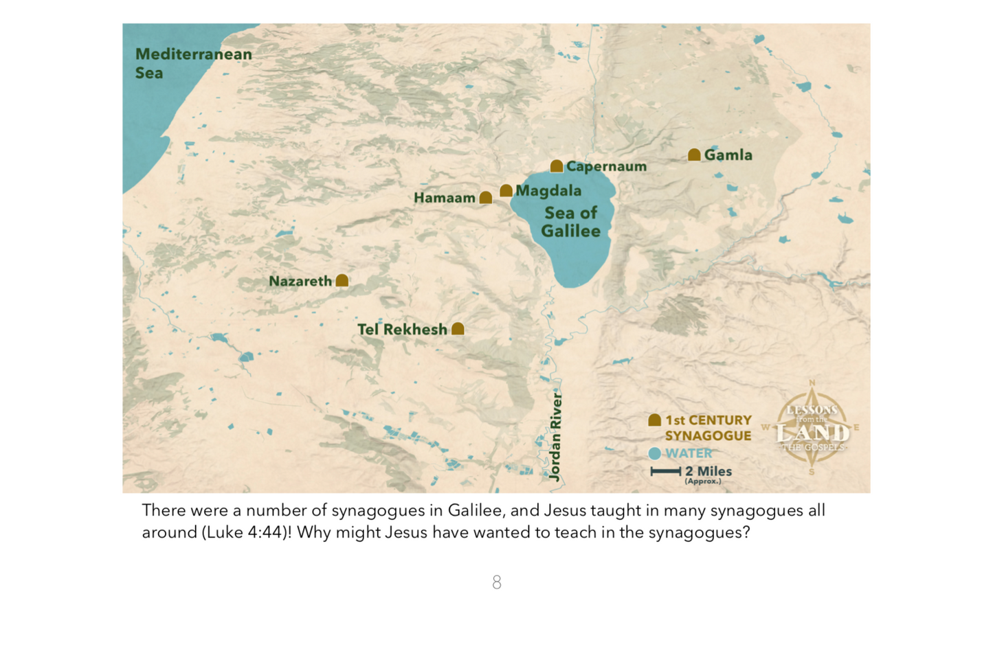 Lessons from the Land: the Gospels Digital Class Material (1-30 copies)